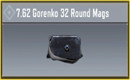 Beset STEN attachment: 7.62 Gorenko 32 Round Mags - zilliongamer