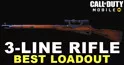 COD Mobile 3-Line Rifle Best Loadout - zilliongamer