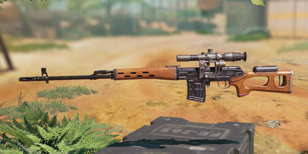 Статистика COD Mobile SVD, навесное оборудование и скин - zilliongamer