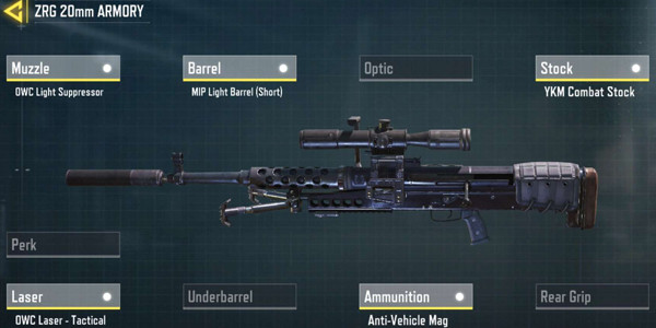 Best ZRG 20mm loadout for CoD Mobile Season 8 - Charlie INTEL