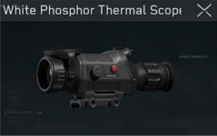 Delta Force Thermal Scope: White Phosphor Thermal Scope - zilliongamer