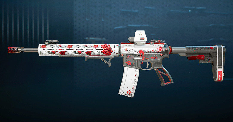 Delta Force M4A1 White Rose Skins