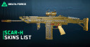 SCAR-H Skins List