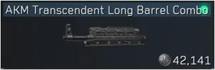 Delta Force Best AKM Attachment: AKM Transcendent Long Barrel Combo