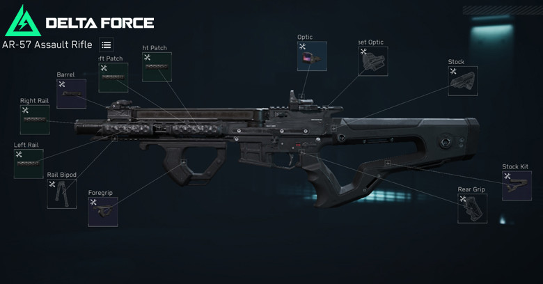 Best AR-57 Build | Operations | Delta Force - zilliongamer