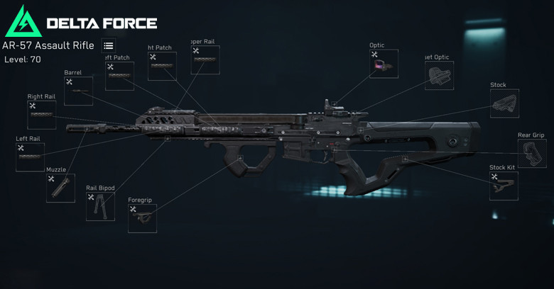 Best AR-57 Build | Warfare | Delta Force - zilliongamer