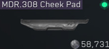 Best MDR Attachment | MDR.308 Cheek Pad | Delta Force - zilliongamer