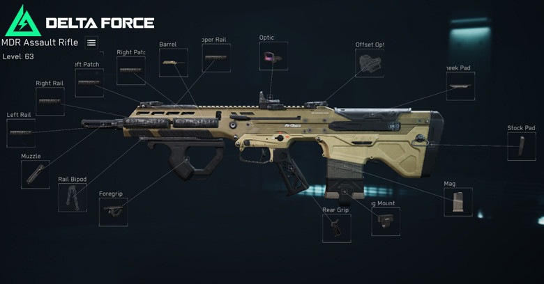 Best MDR Build | Warfare | Delta Force Best MDR Build | Warfare | Delta Force - zilliongamer