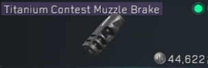 Delta Force Best Attachments: Titanium Contest Muzzle Brake - zilliongamer