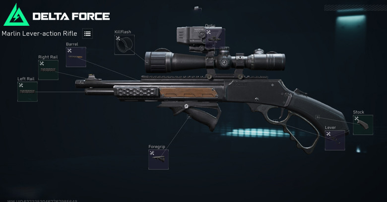 Best Marlin Lever Action Build | Delta Force | Warfare - zilliongamer