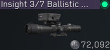 Delta Force Best Marlin Lever Action Attachments: Insight 3/7 Ballistic Sniper Scope - zilliongamer