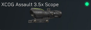 Delta Force Best SR-25 Attachment: XCOG Assault 3.5x Scope - zilliongamer