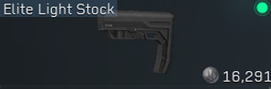 Delta Force Best SR-25 Attachment: Elite Light Stock - zilliongamer