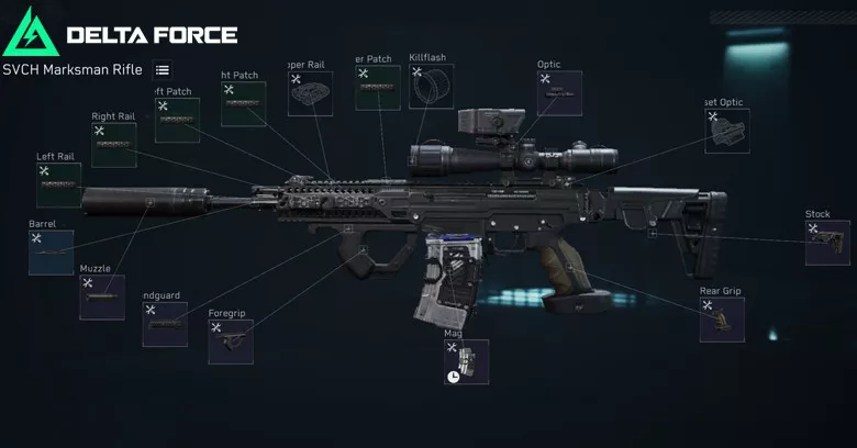 Best SVCH Build | Operation | Delta Force - zilliongamer
