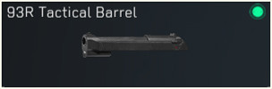 Delta Force Best 93R attachment: 93R Tactical Barrel - zilliongamer