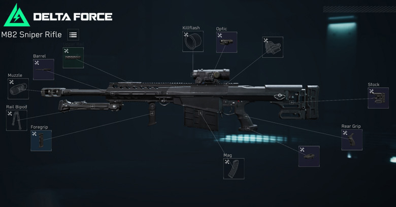 Best M82 Build | Delta Force | Operations - zilliongamer