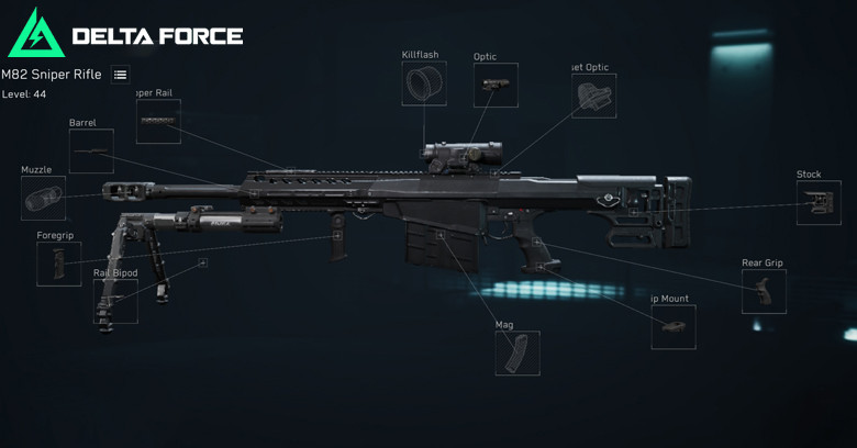 Best M82 Build | Delta Force | Warfare - zilliongamer