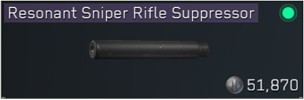 Delta Force Best R93 attachment: Resonant Sniper Rifle Suppressor - zilliongamer