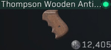 Best Thompson Attachment: Thompson Wooden Anti-Slip Rear Grip | Delta Force - zilliongamer