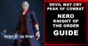 Devil May Cry: Peak of Combat Nero (Knight of the Order) Skill, Team Line Up, Best Weapon