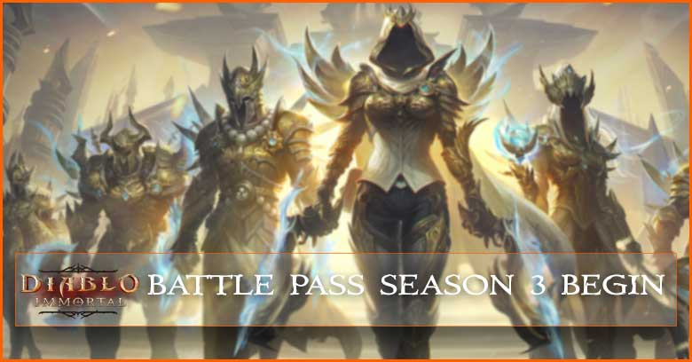 Diablo Immortal Battle Pass Season 3 Begin