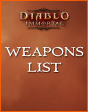Weapons List