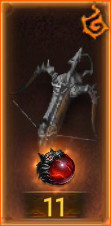 Diablo Immortal Demon Hunter Weapon: Turmoil - zilliongamer