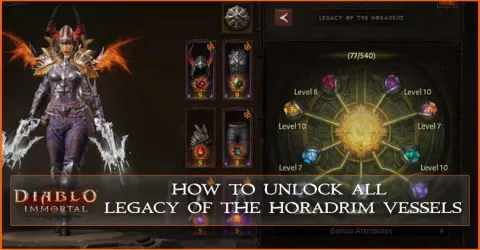 How to Unlock All 9 Legacy of the Horadrim Vessels