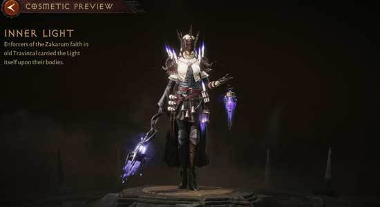 Diablo Immortal Cosmetic Set: Inner Light - zilliongamer