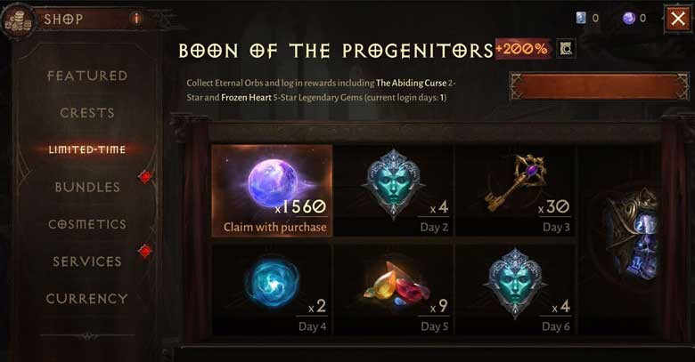 Boon of the Progenitors Bundle