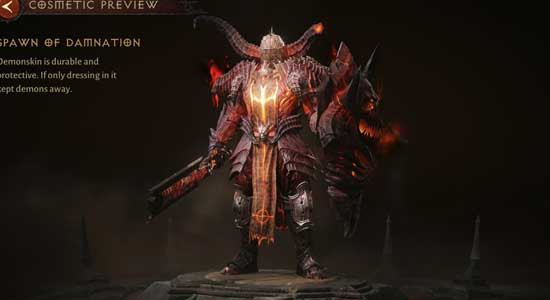 Diablo Immortal Cosmetic Set: Spawn of Damnation - zilliongamer