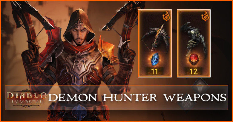 Demon Hunter Weapons List - All Legendary Main Hand & Off Hand