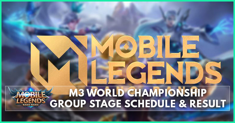 M3 World Championship - Group Stage, Schedule & Result