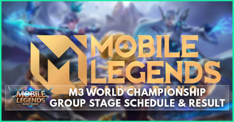 M3 World Championship - Group Stage, Schedule & Result