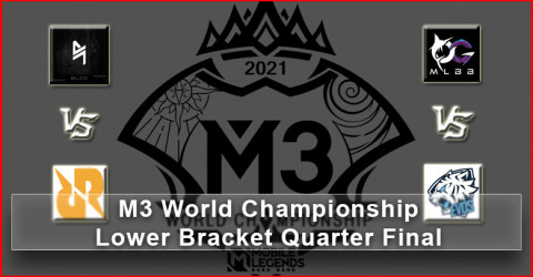 M3 World Championship | Playoff Lower Bracket Quarter Final Results