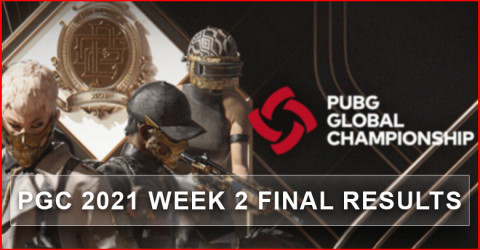 PGC 2021 Weekly Final: Week 2 Teams & Results
