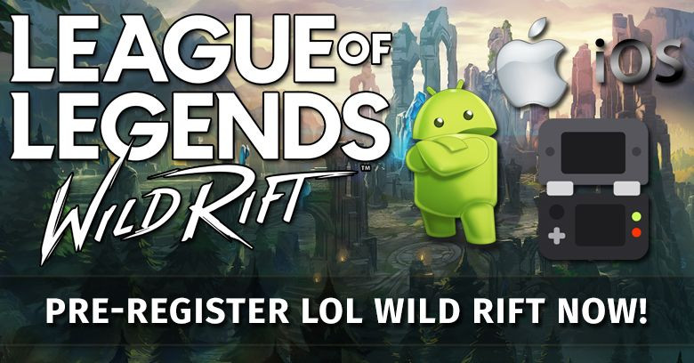 How to Pre Register for a chance of LoL Wild Rift Beta