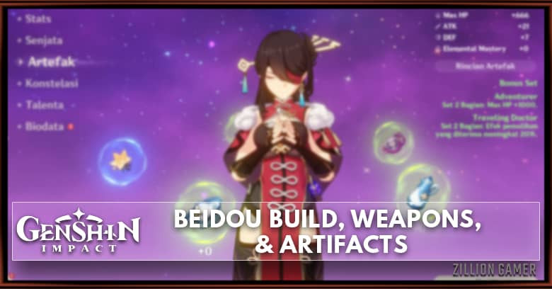 Beidou Build, Weapons, & Artifacts
