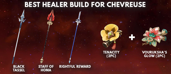 Genshin Impact Chevreuse Best Healer Build - zilliongamer
