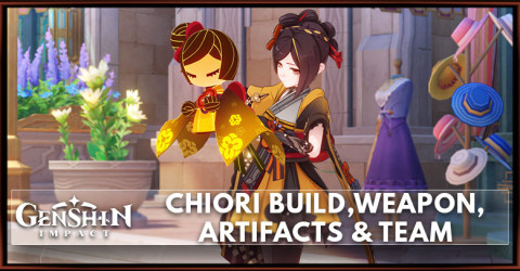 Chiori Build: Teams, Weapons, & Artifacts