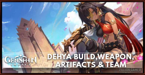 Genshin Impact Dehya Build: Artifacts, Weapons & Team
