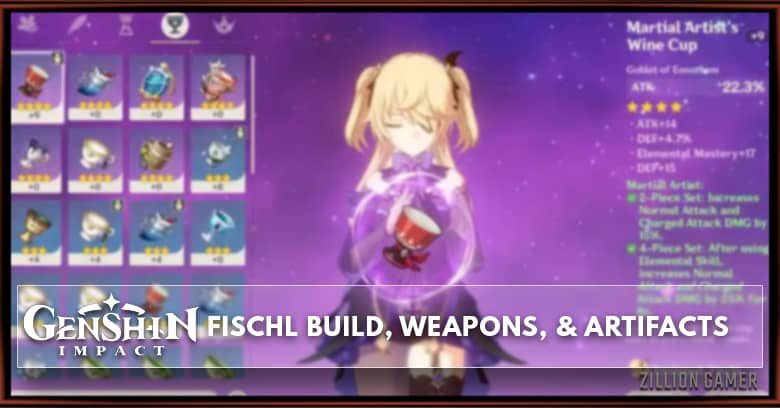 Fischl Build, Weapons, & Artifacts