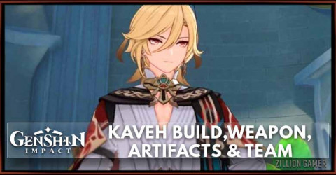 Genshin Impact Kaveh Build: Artifacts, Weapons & Team