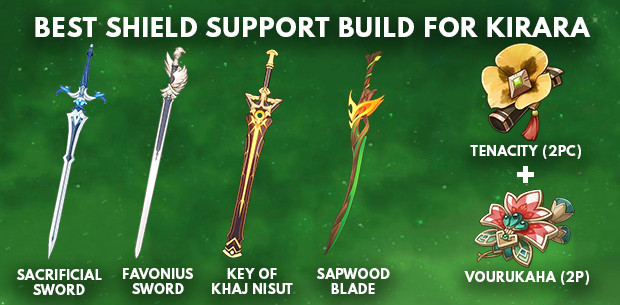 Genshin Impact Kirara Best Shield Support Build - zilliongamer