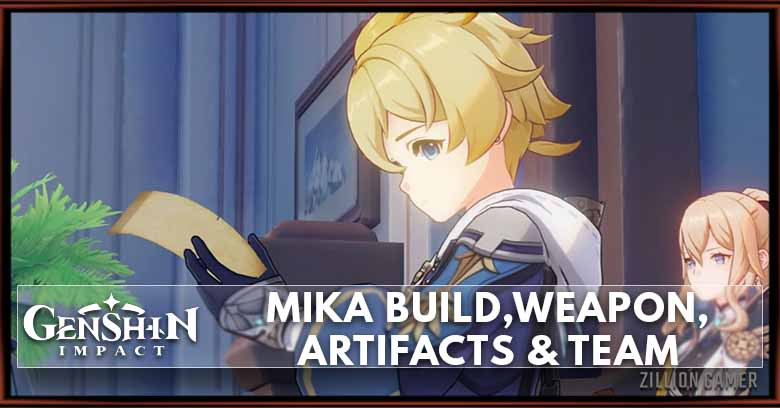 Genshin Impact Mika Build: Artifacts, Weapons & Team