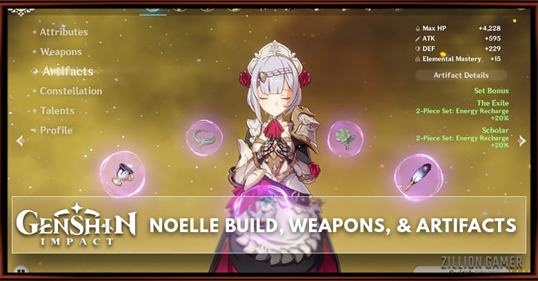 Noelle Build, Weapons, & Artifacts