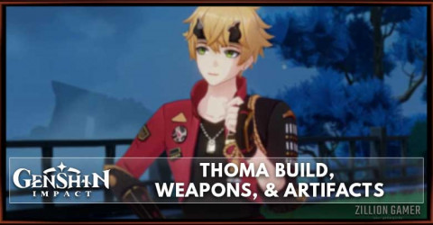 Genshin Impact Thoma Build, Weapons, & Artifacts