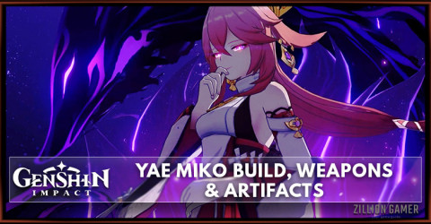 Yae Miko Build, Weapons, & Artifacts