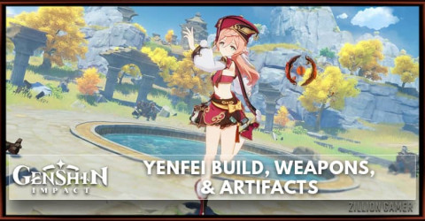 Yanfei Build, Weapons, & Artifacts