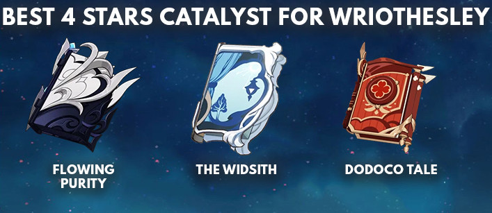 Genshin Impact Wriothesley 4 Stars Catalyst - zilliongamer